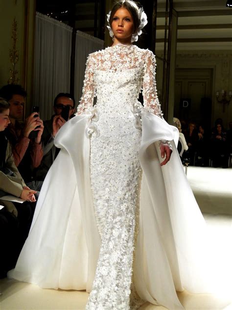 chanel bridal gown